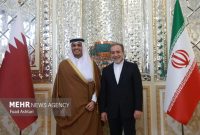 وزیر امور خارجه قطر با عراقچی دیدار کرد