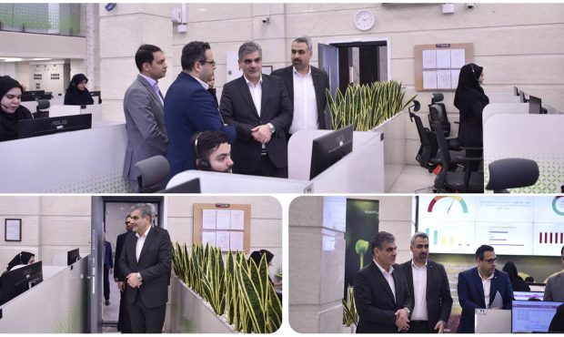 بازدید مدیرعامل بانک قرضالحسنه مهر ایران از مرکز ارتباط با مشتریان بازدید مدیرعامل بانک قرضالحسنه مهر ایران از مرکز ارتباط با مشتریان